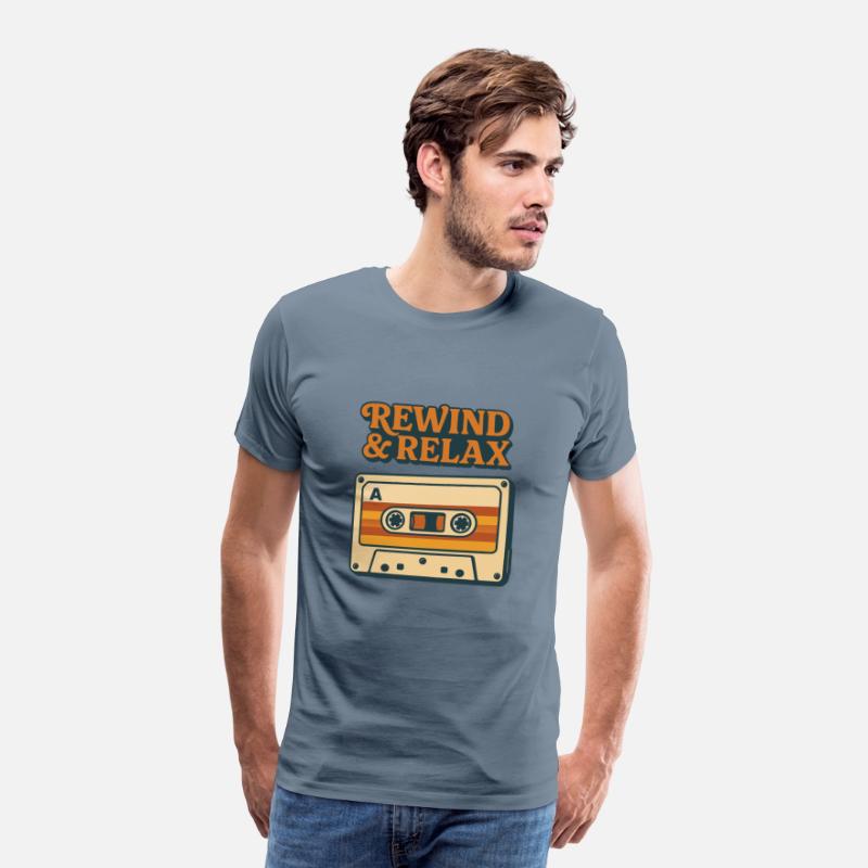 Rewind & Relax Retro Cassette Tape