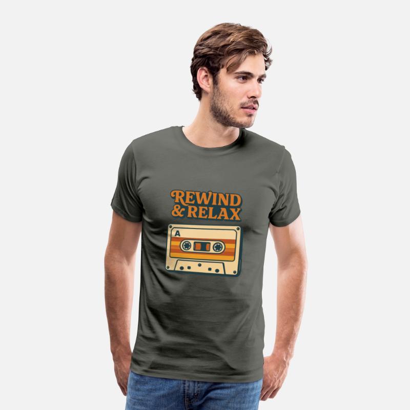 Rewind & Relax Retro Cassette Tape