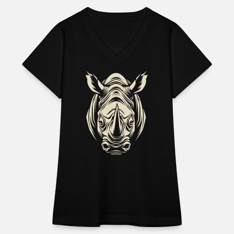 Rhino Africa Animal Motif Wildlife Safari Vacation