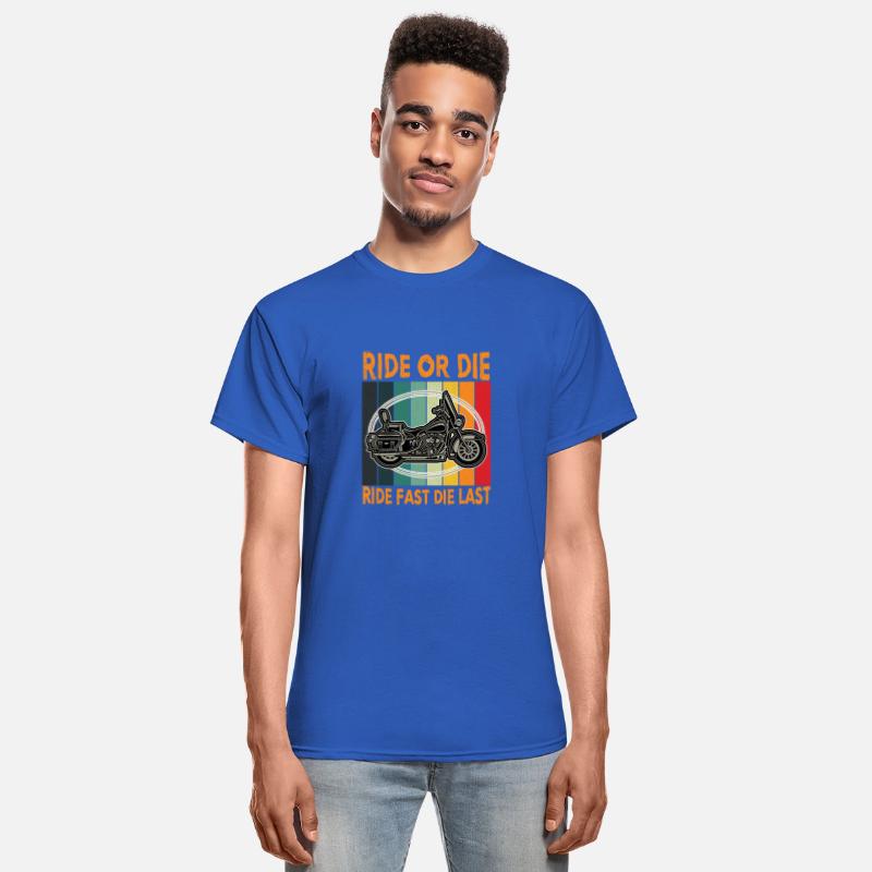Ride or Die Ride Fast die Last funny shirt
