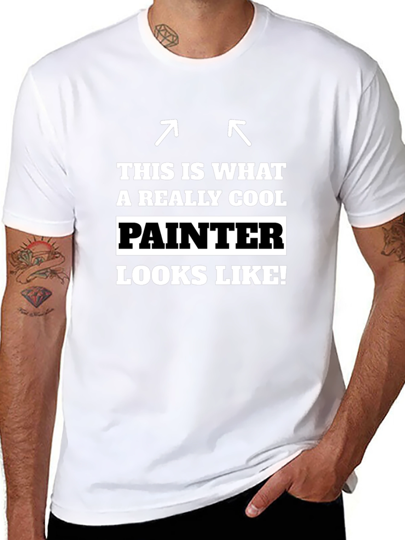 Cool Painter T-Shirt: Unique Design Comfortable Fit
