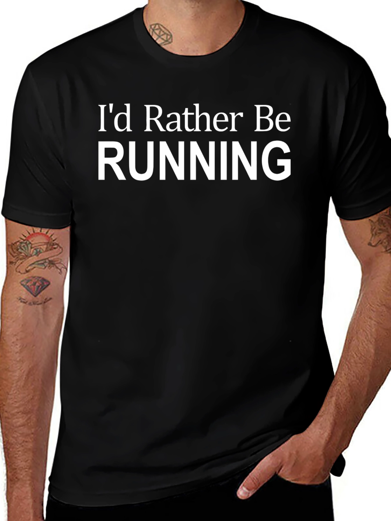 Id Rather Be Running T-Shirt