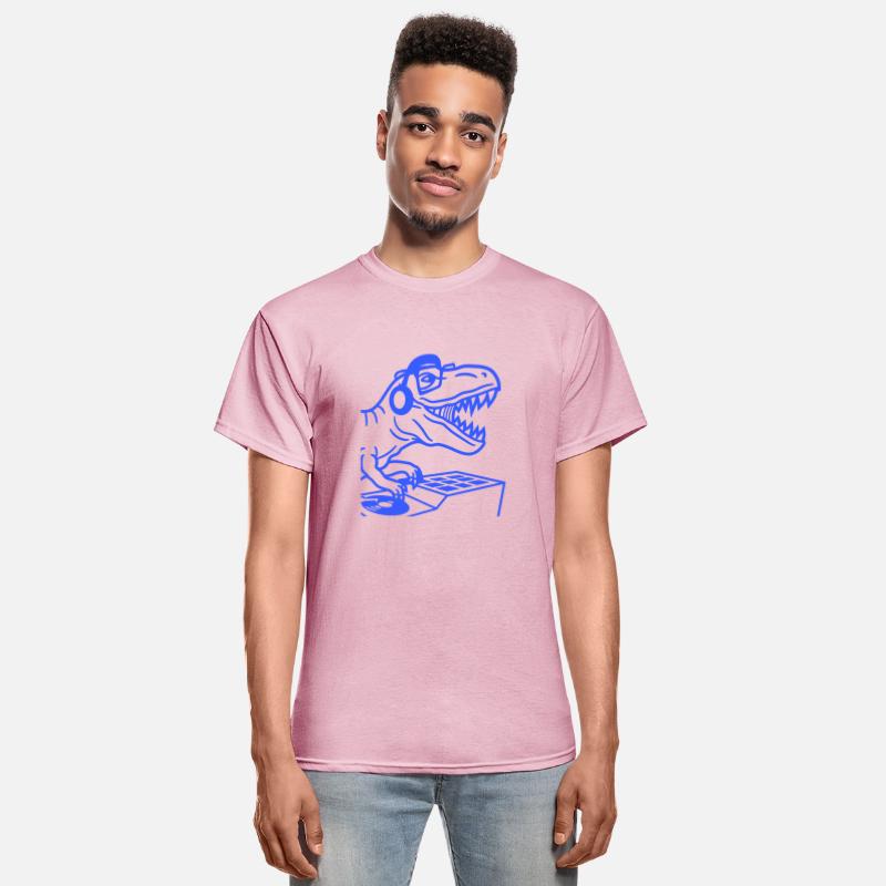 Roaring DJ Dinosaur T. Rex Dino Mixing Music Party