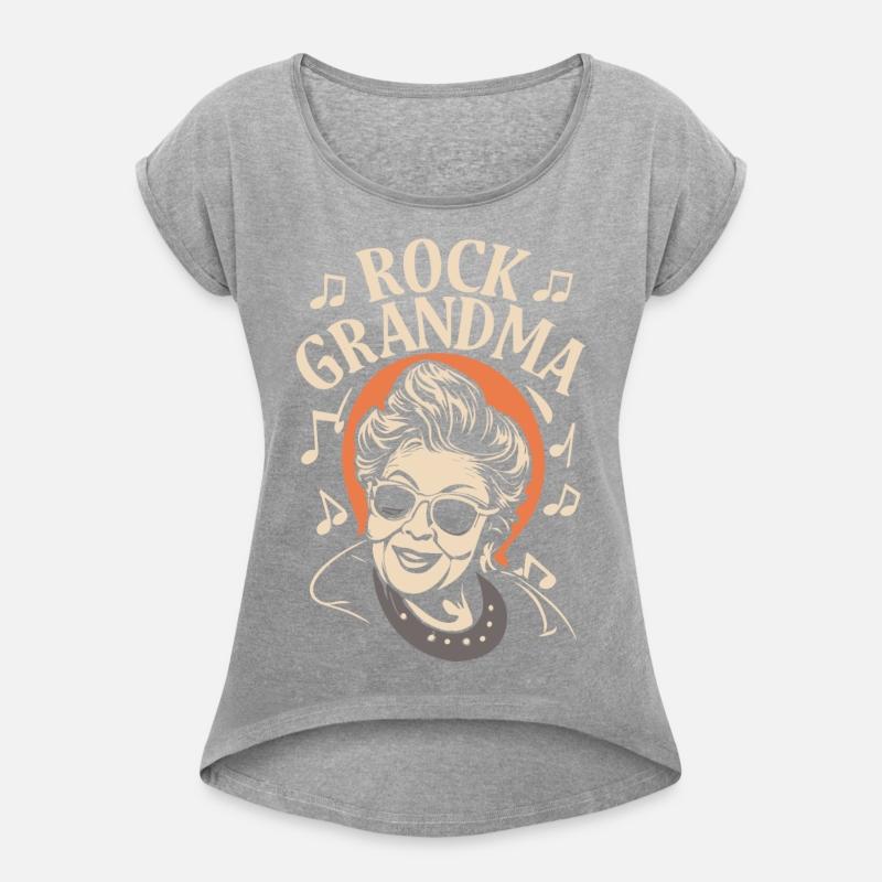 Rock Grandma Rocker Grandmother Music Lover