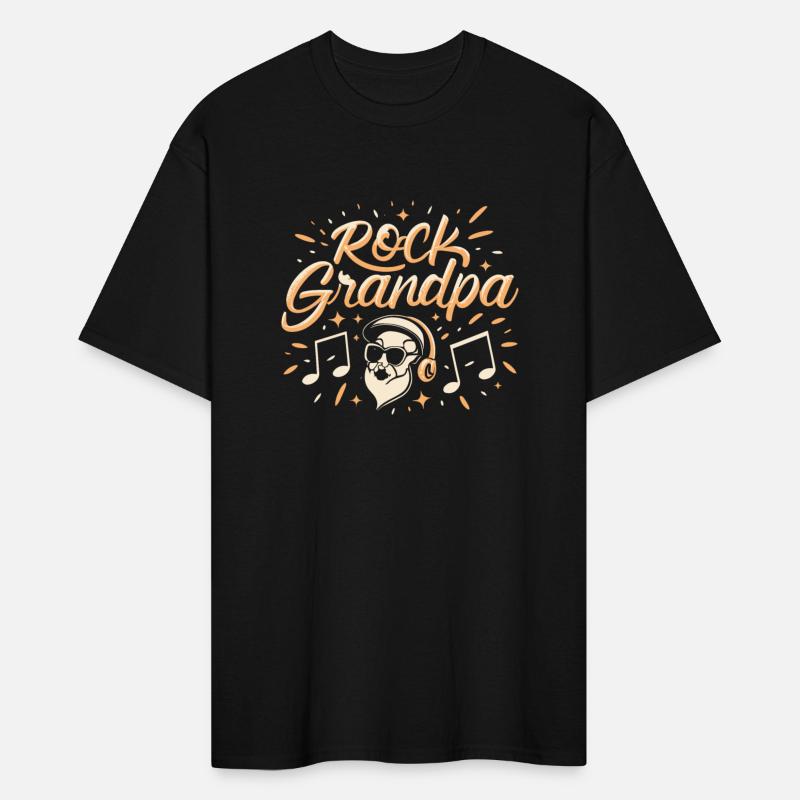 Rock Grandpa Rocker Grandpa Music Lover