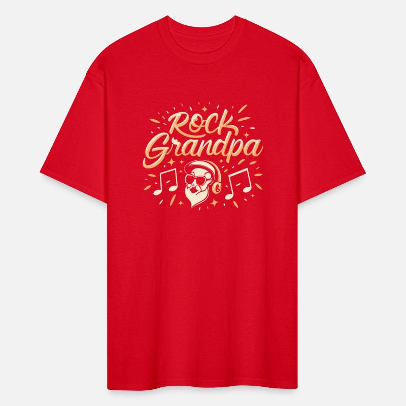 Rock Grandpa Rocker Grandpa Music Lover