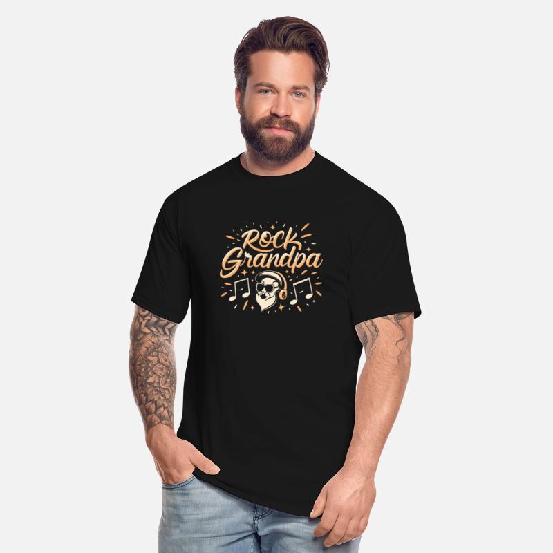 Rock Grandpa Rocker Grandpa Music Lover