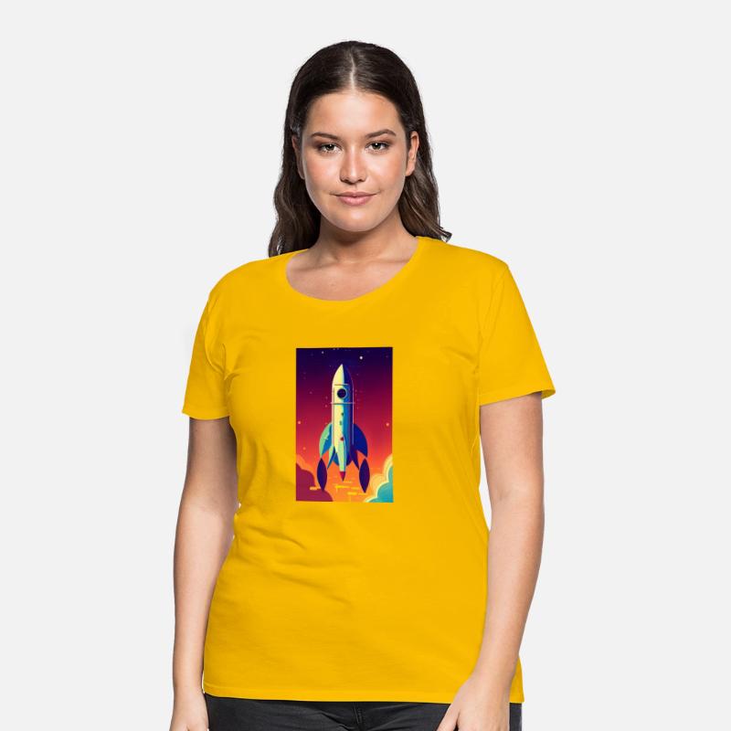 Rocketship artwork