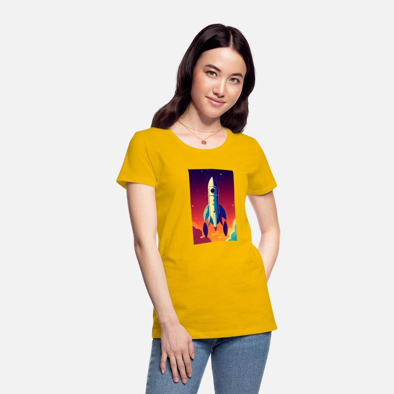 Rocketship artwork