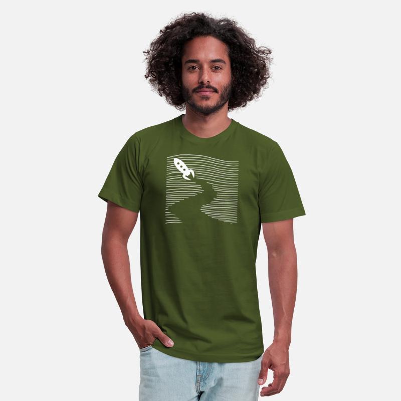 Rocketship Retro Design Space Astronaut Funny Gift