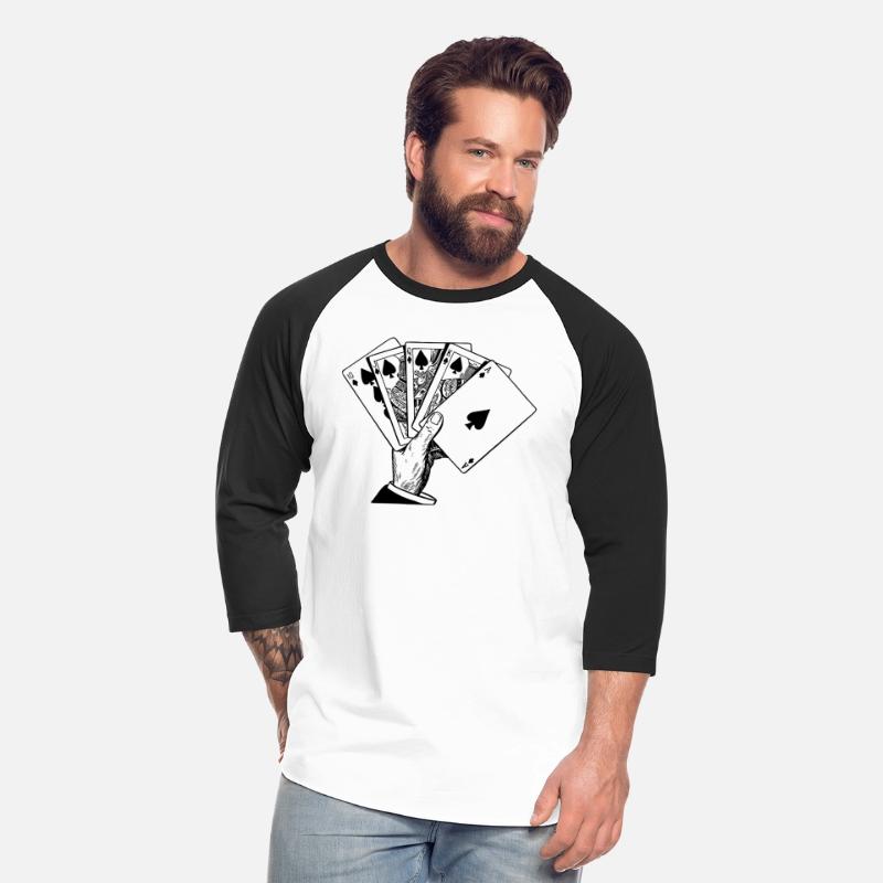 Royal Flush Vintage Illustration
