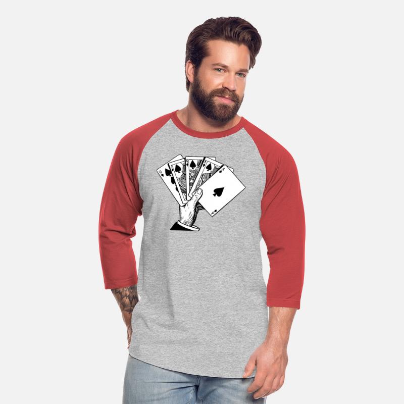 Royal Flush Vintage Illustration