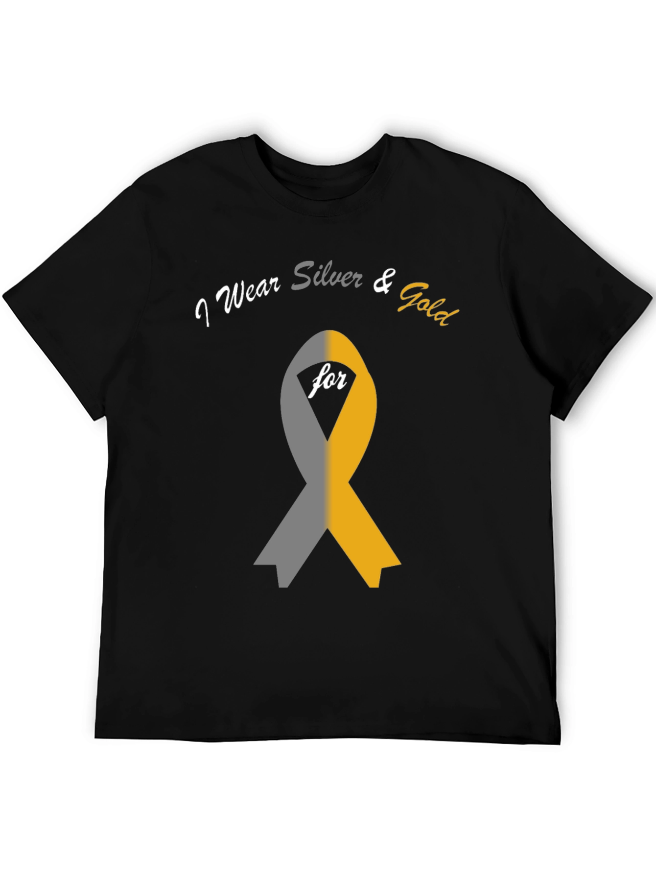 I Wear Silver & Gold T-Shirt