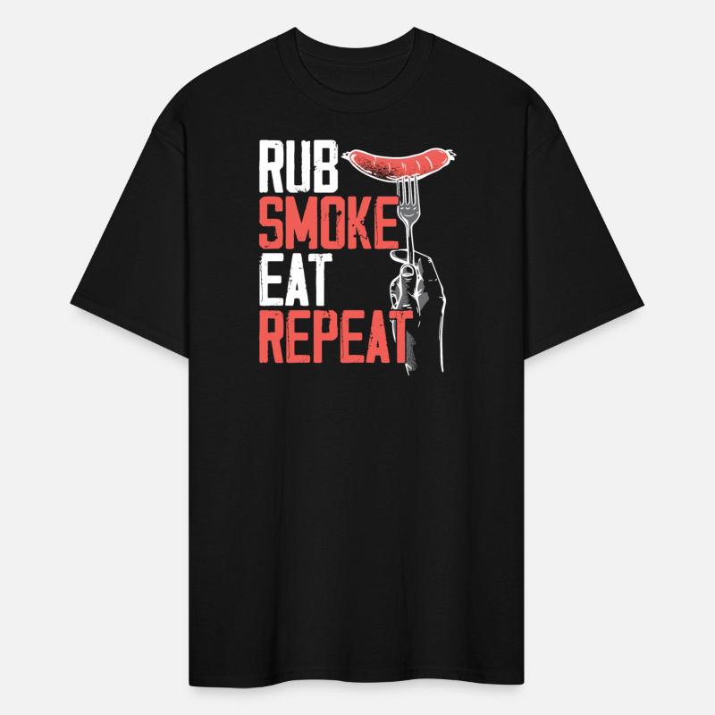 Rub Smoke Eat Repeat BBQ Grilling Barbecue