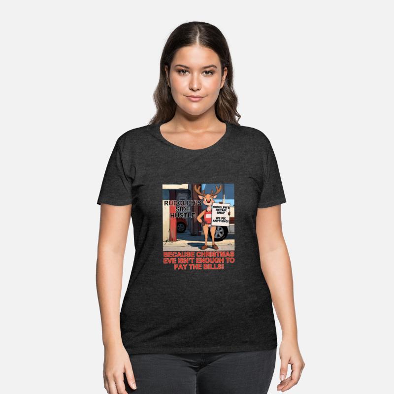 Rudolph Reindeer Repair Shop Side Hustle Christmas