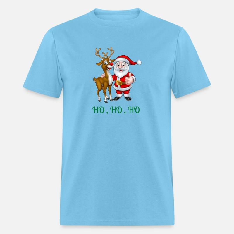 Rudolph the red nose reindeer with Santa