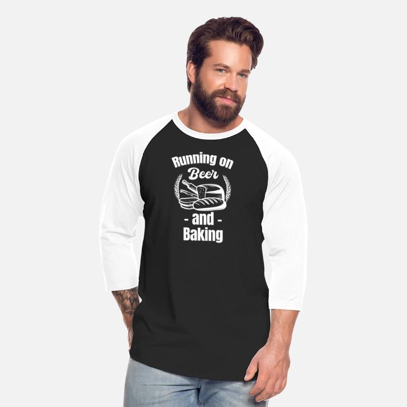 Running On Beer And Baking Funny Baker Dad