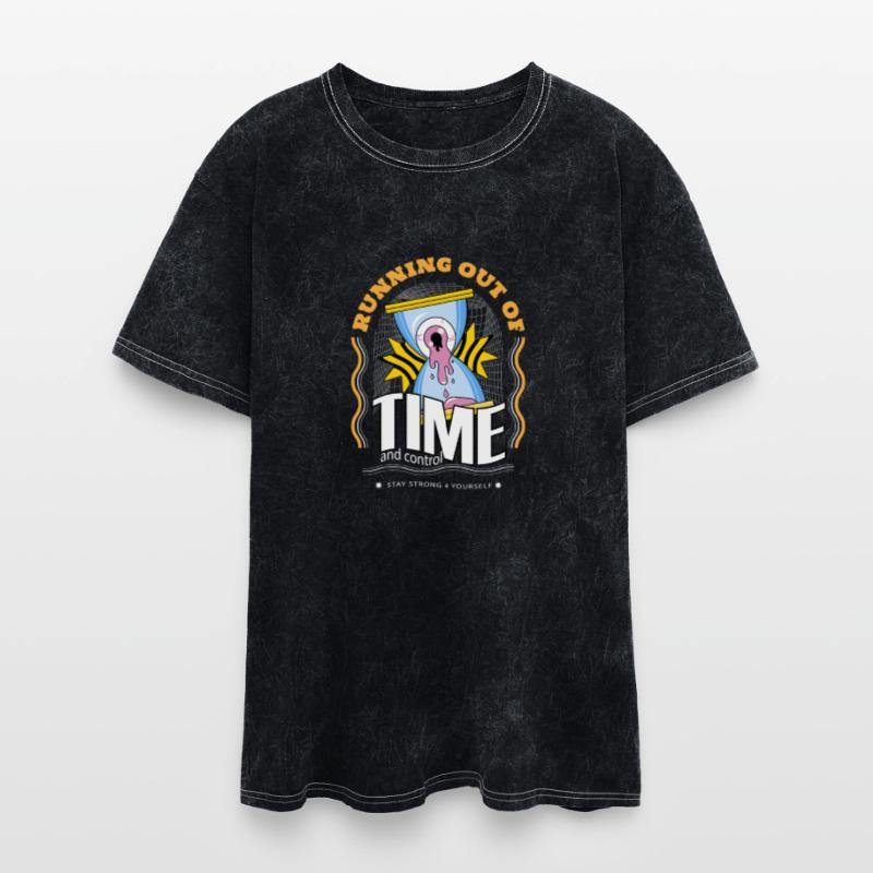 Running Out of Time - Bold Eye-Popping Hourglass