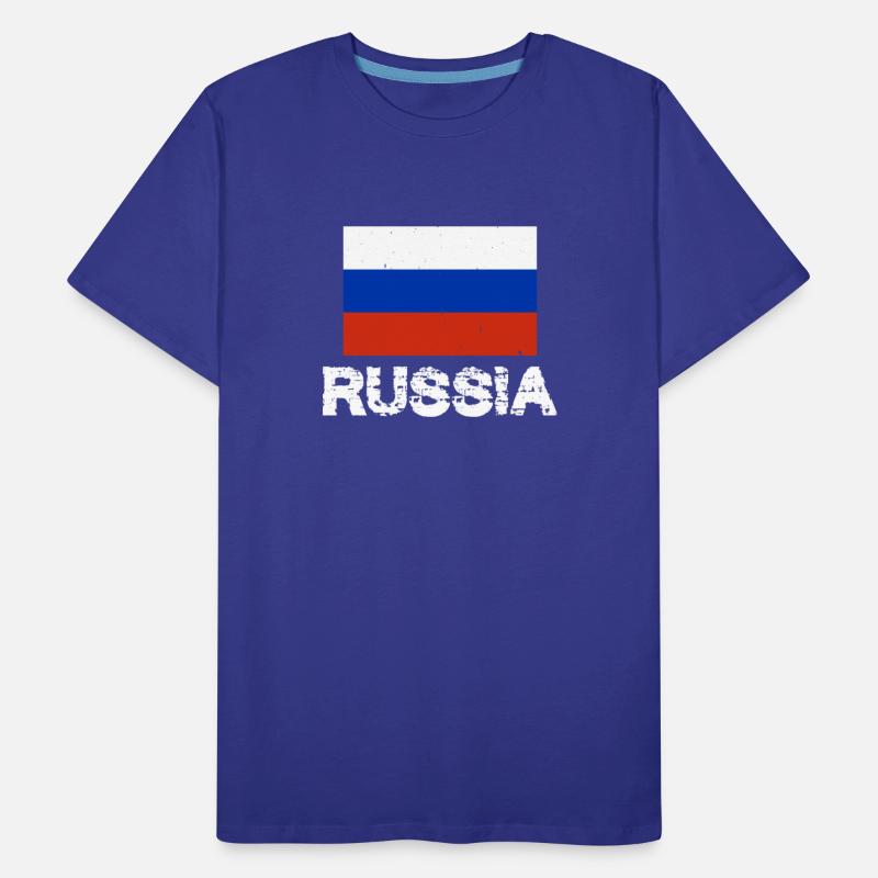 Russia National Pride Russian Flag Design