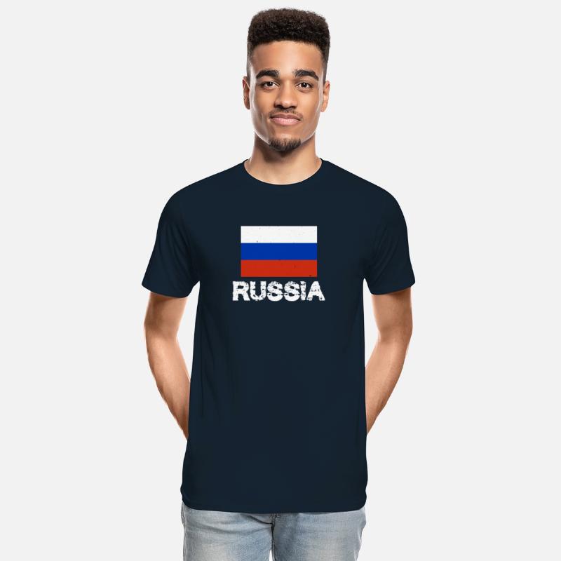 Russia National Pride Russian Flag Design