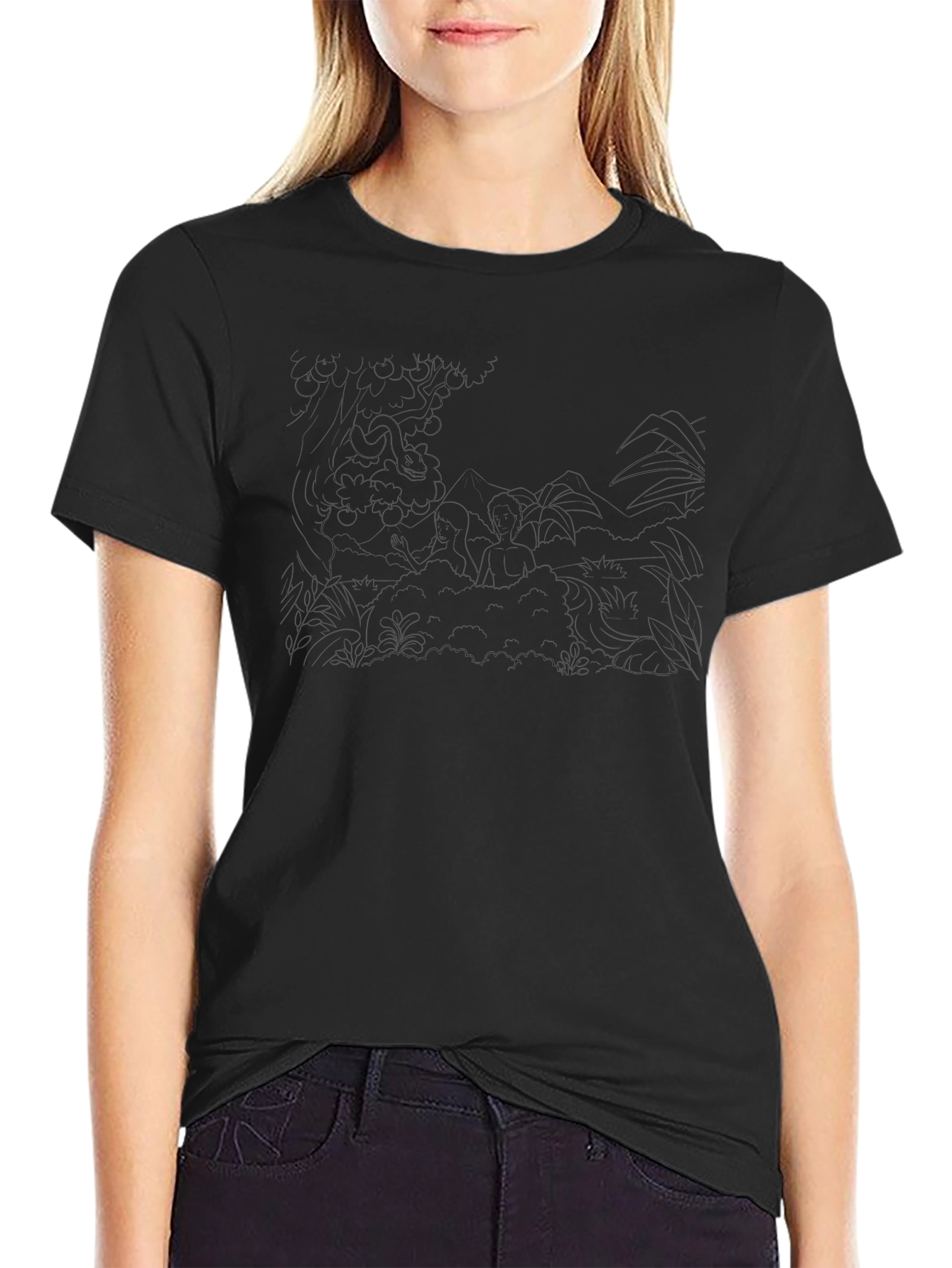 Classic Black Short Sleeve T-Shirt
