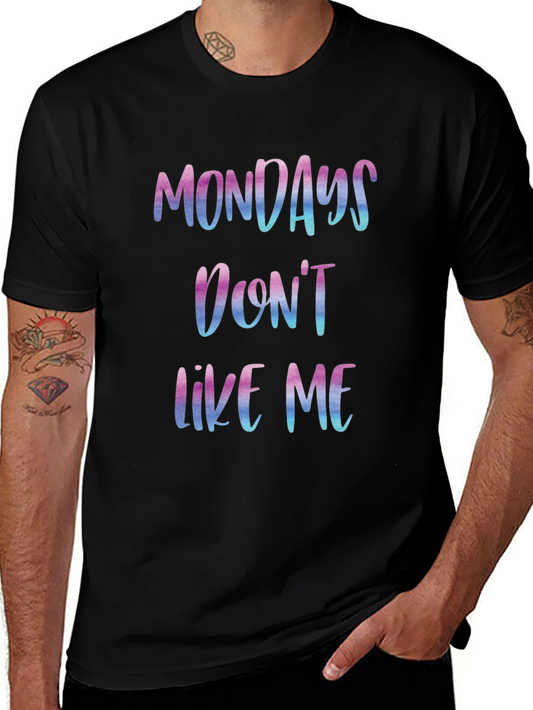 Mondays Dont Like Me Graphic T-Shirt