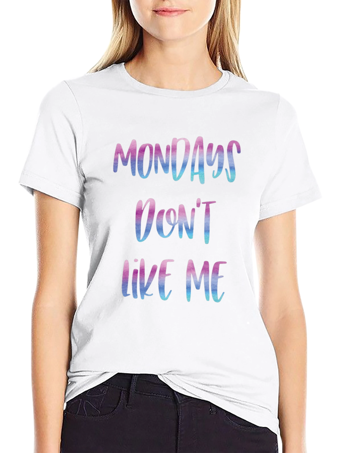 Mondays Dont Like Me Graphic T-Shirt