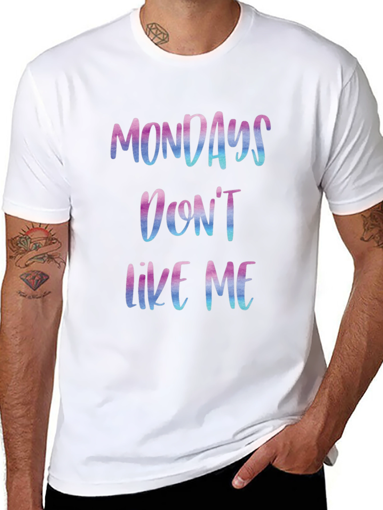 Mondays Dont Like Me Graphic T-Shirt