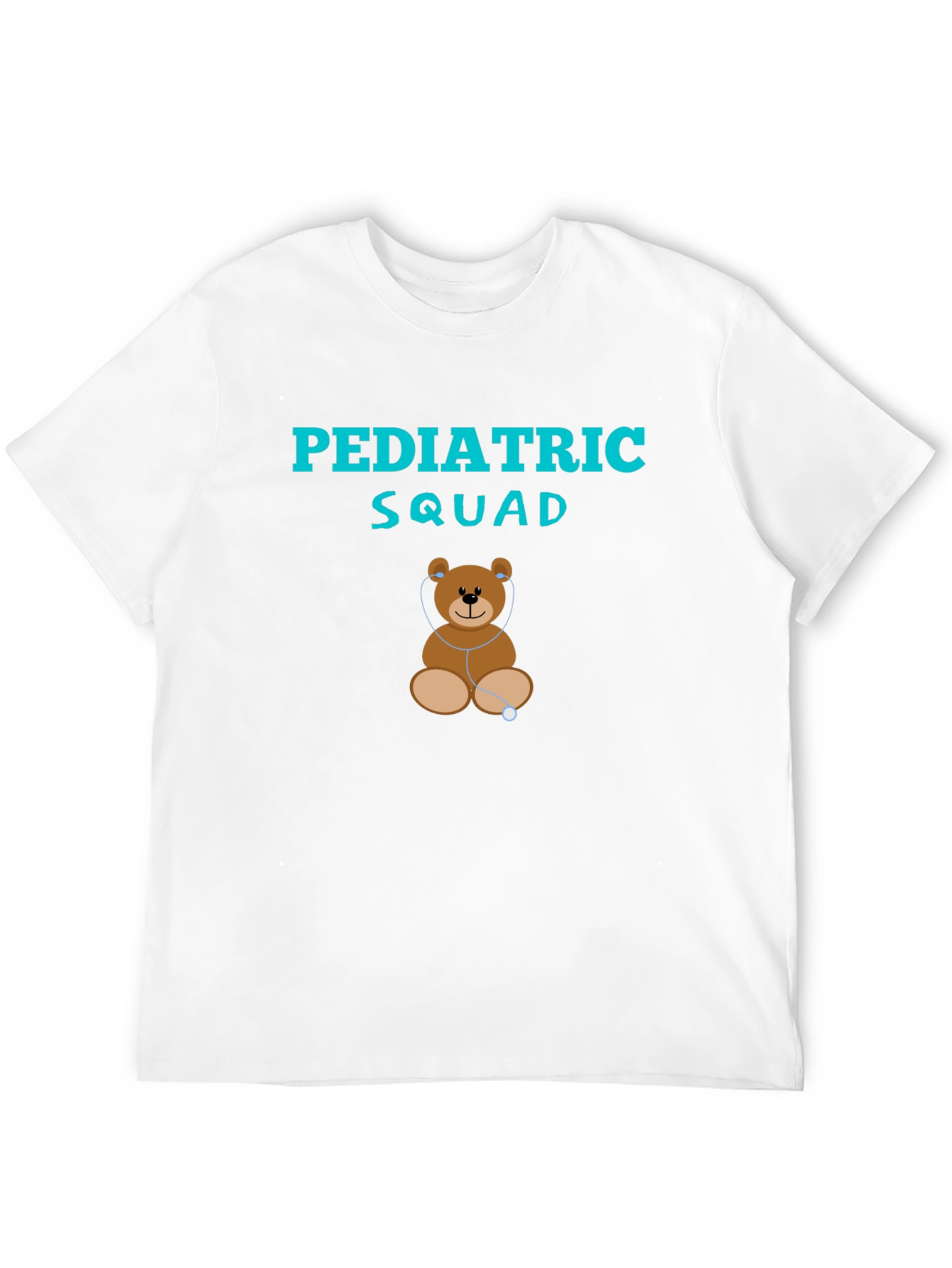 Pediatric Squad Teddy Bear Stethoscope T-Shirt