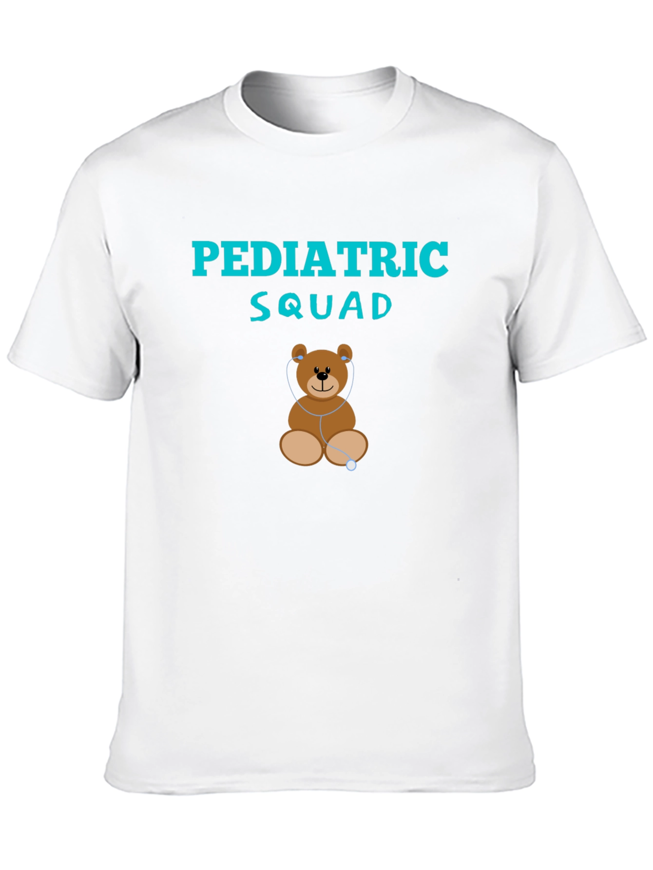 Pediatric Squad Teddy Bear Stethoscope T-Shirt