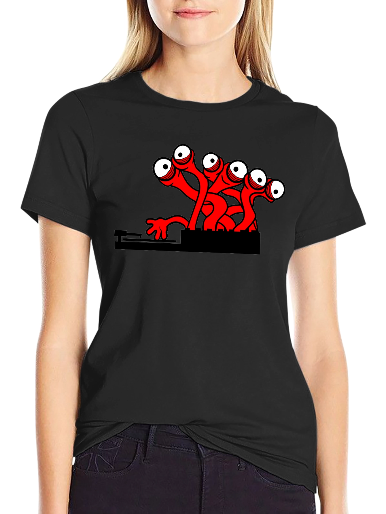 Monster DJ Black T-Shirt