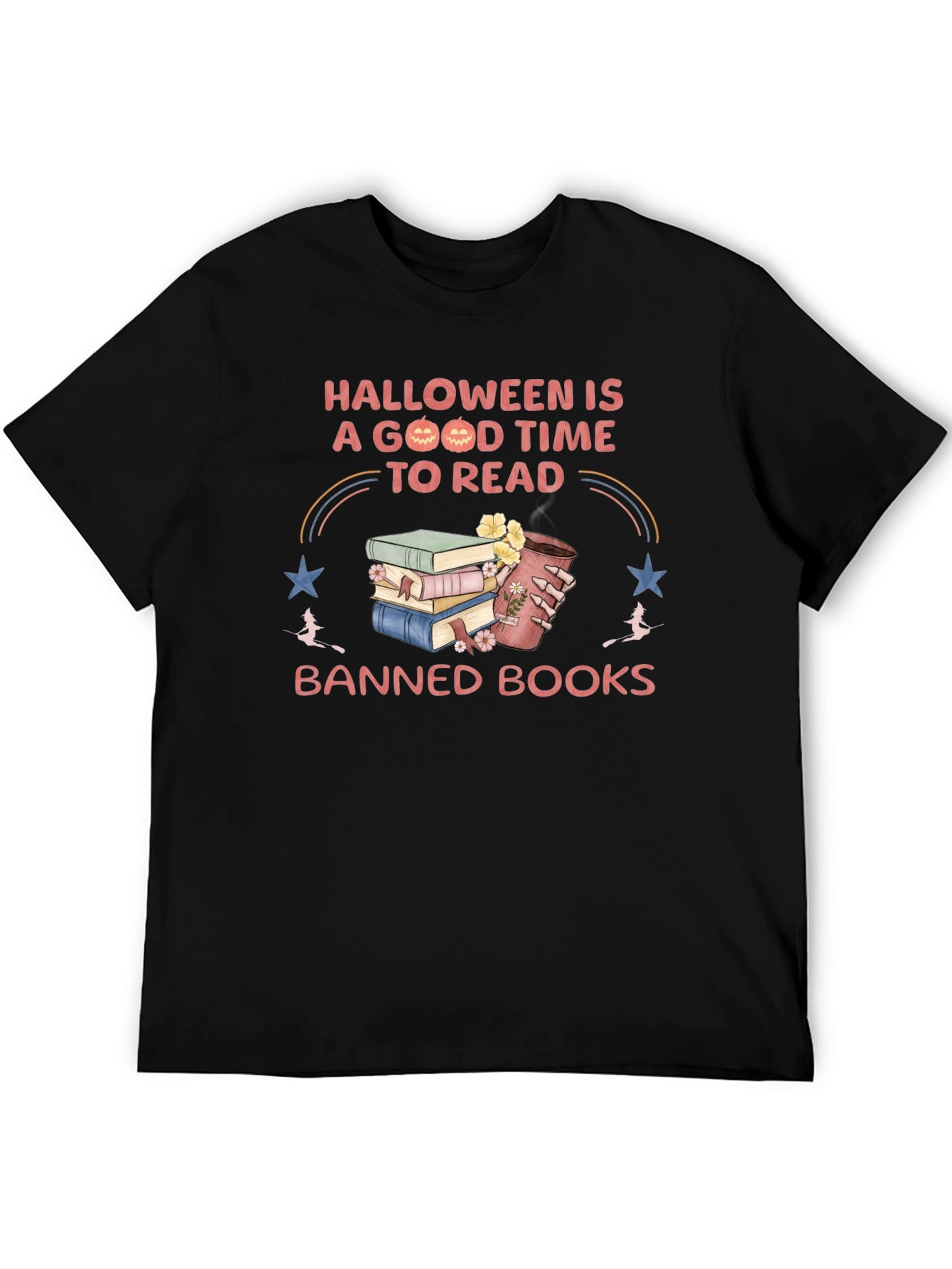 Halloween Reads T-Shirt - Banned Books Tee