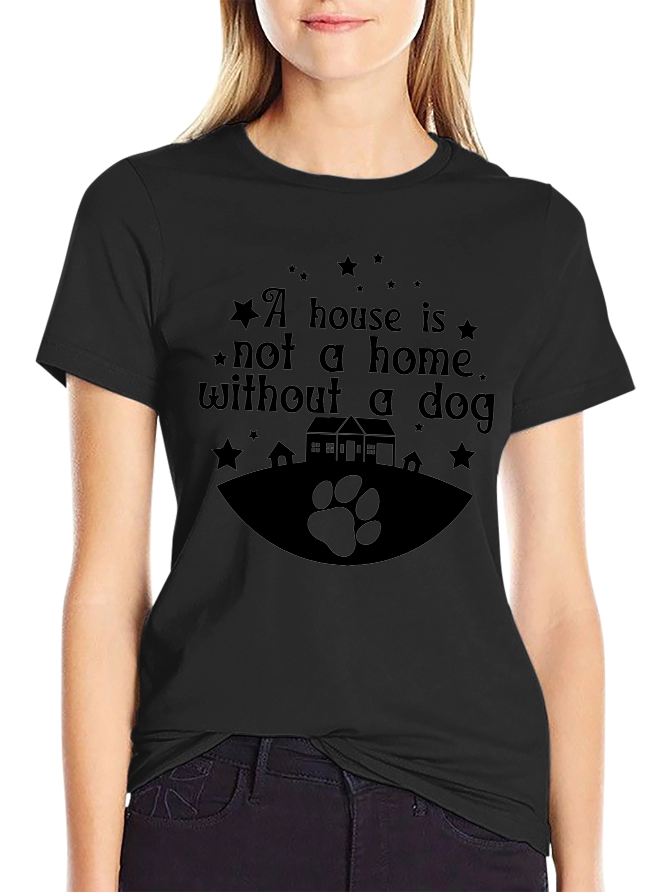 A House is Not a Home Dog T-Shirt