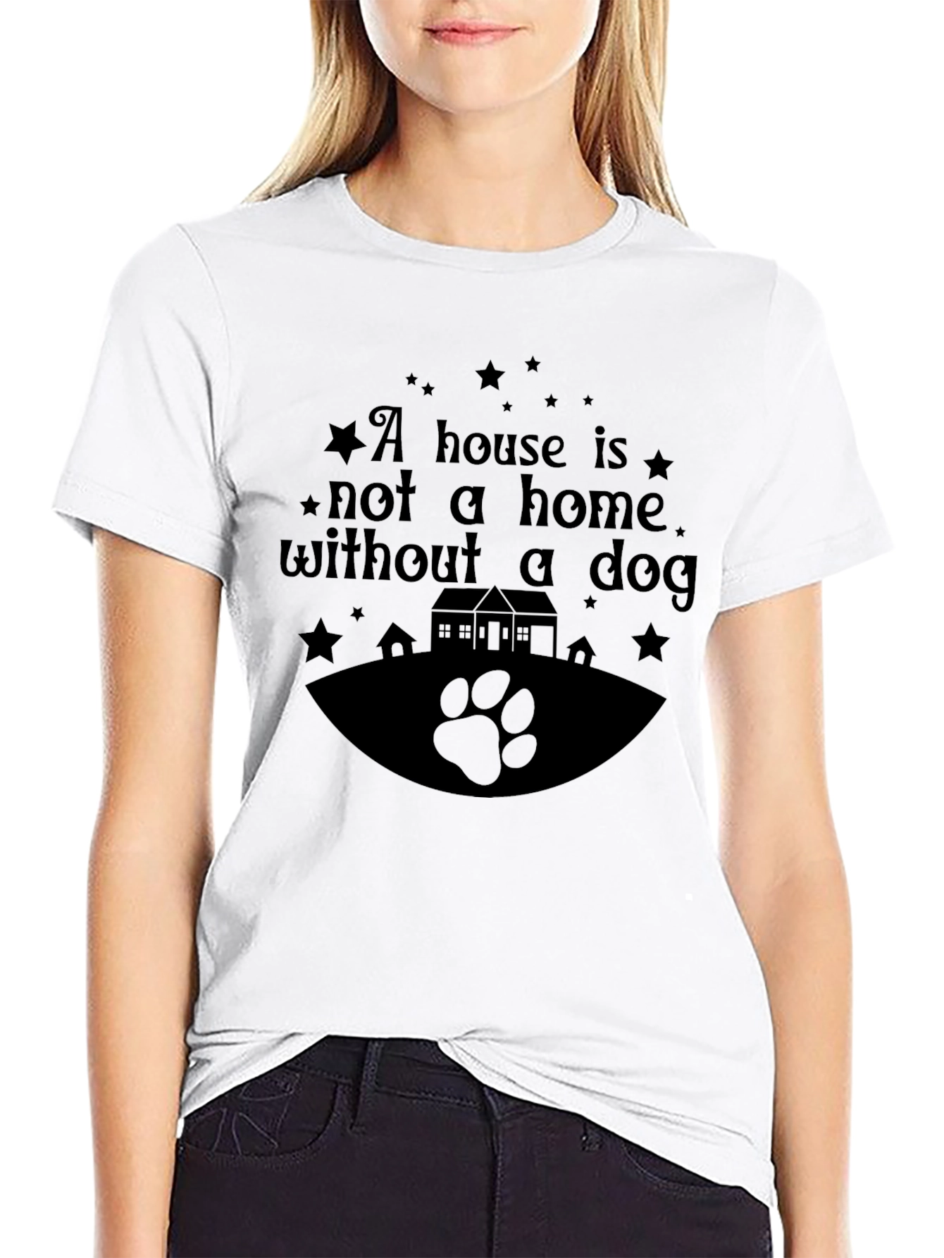 A House is Not a Home Dog T-Shirt
