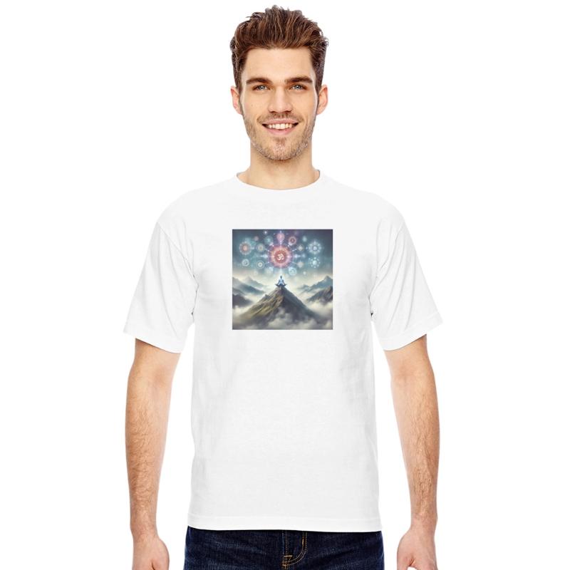 Sacred Om Symbol Meditation Scene