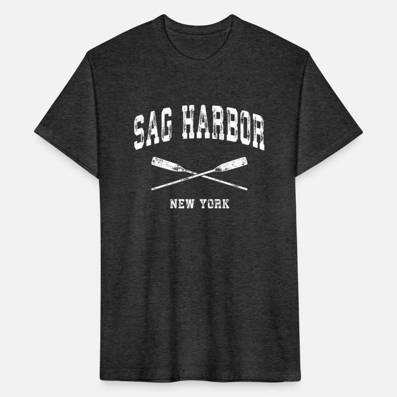 Sag Harbor New York Nautical Crossed Oars