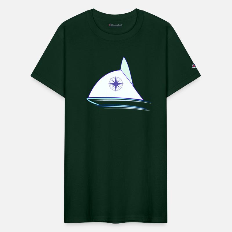 sail boat sailor skipper compass navigation gift