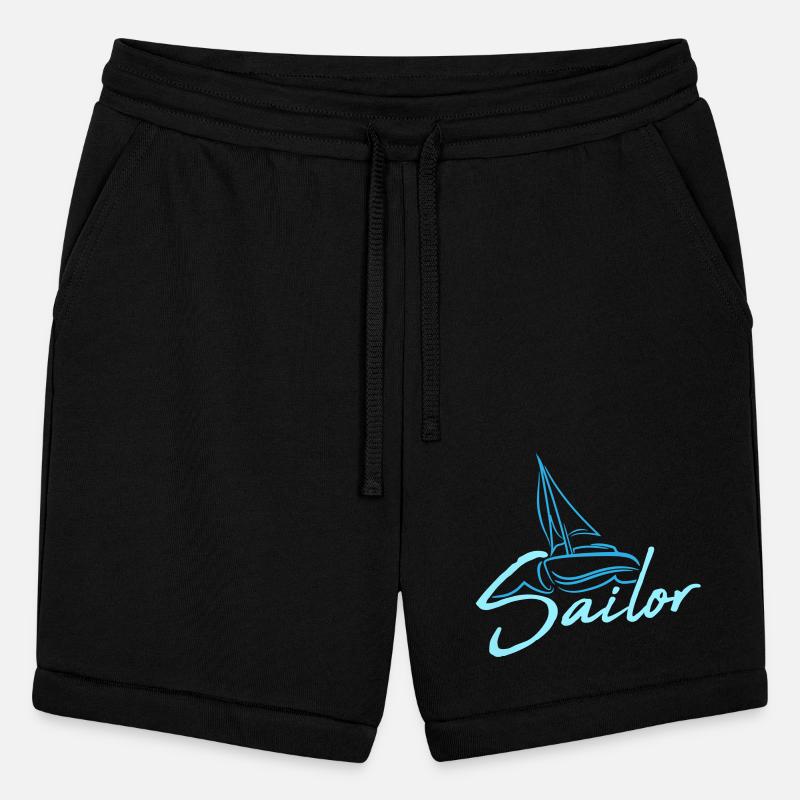 Sailor Text Logo Sail Crew Fun Ship Boat Symbol