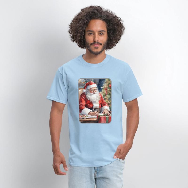 Santa Claus in the office