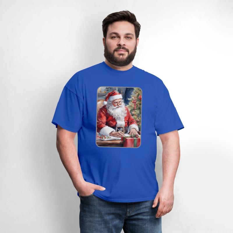Santa Claus in the office