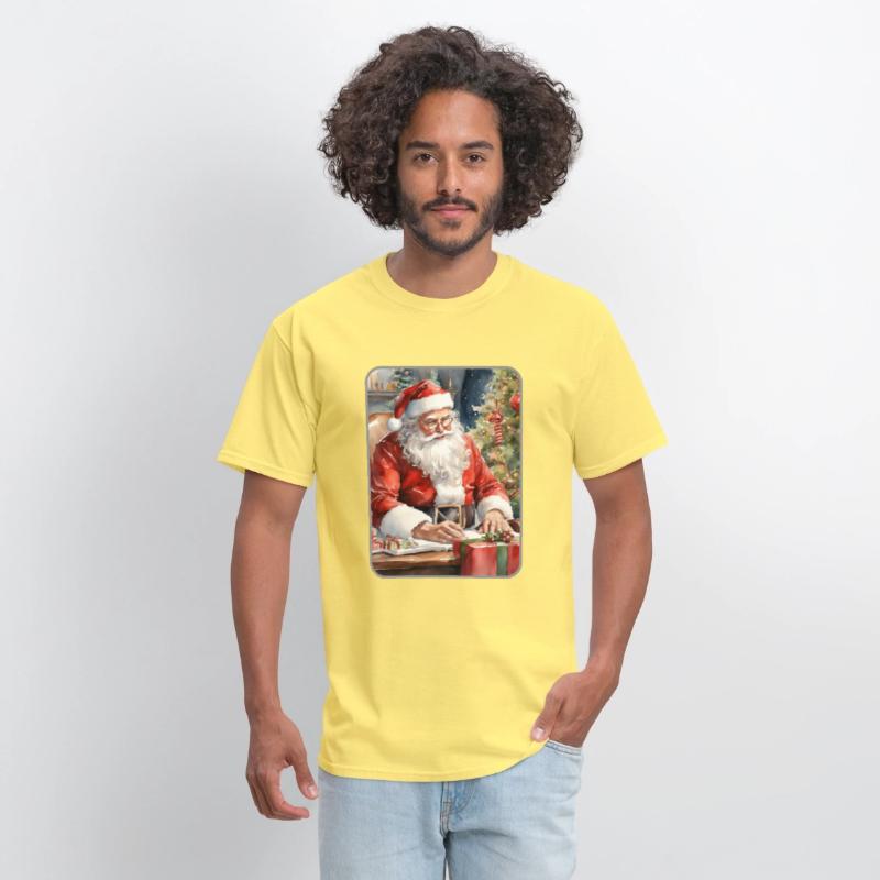 Santa Claus in the office