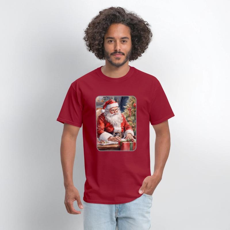 Santa Claus in the office