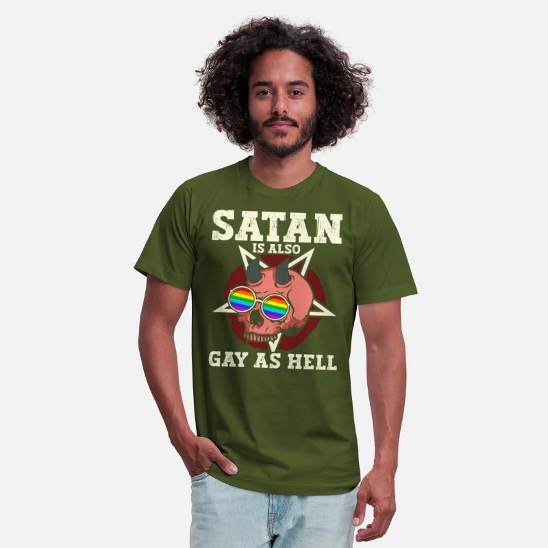 Satan Is Also Gay As Hell Satanic LGBTQ Gay