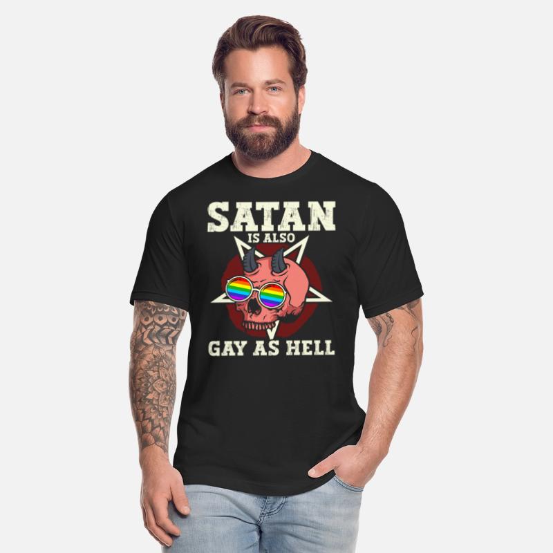 Satan Is Also Gay As Hell Satanic LGBTQ Gay