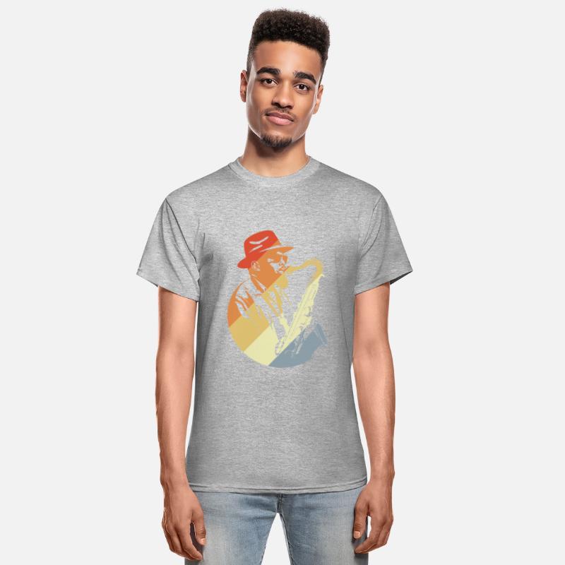 Saxophone Guy Sketch Retro Style