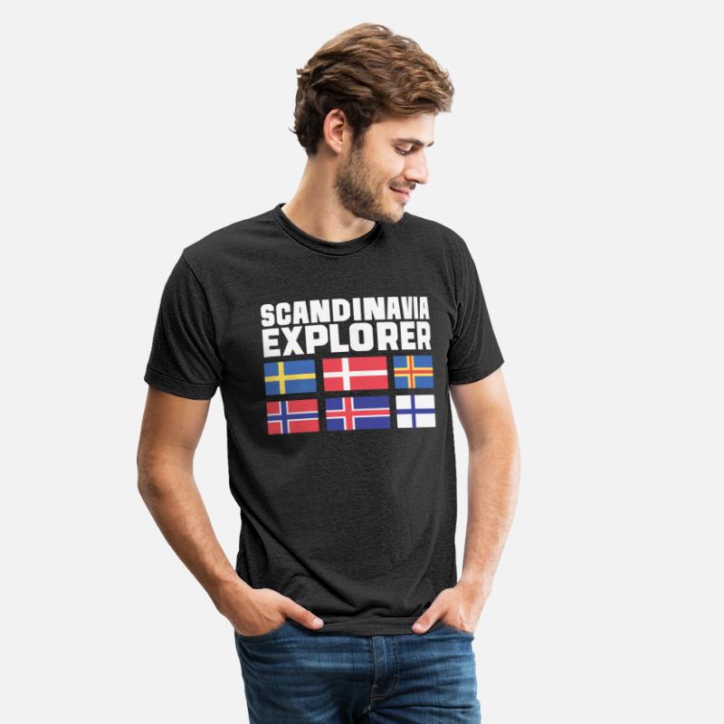 Scandinavia Explorer Flags Iceland Sweden Norway