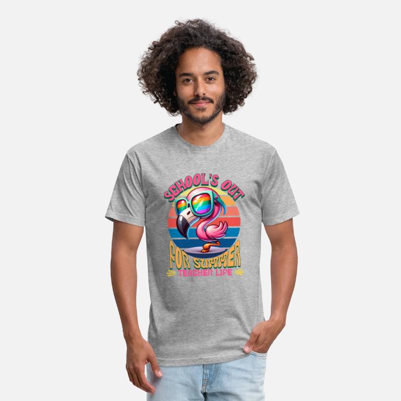 School’s Out for Summer–Teacher Life Flamingo Vibe
