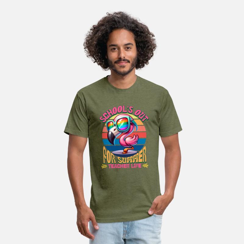 School’s Out for Summer–Teacher Life Flamingo Vibe