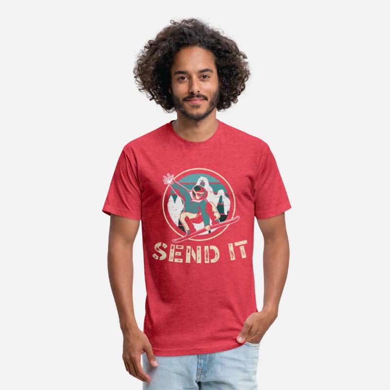 Send It Winter Sports Snowboarder Sport