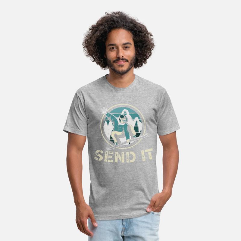 Send It Winter Sports Snowboarder Sport